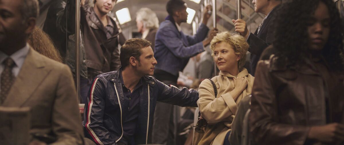 Annette Bening and Jamie Bell in "Film Stars Don't Die in Liverpool."