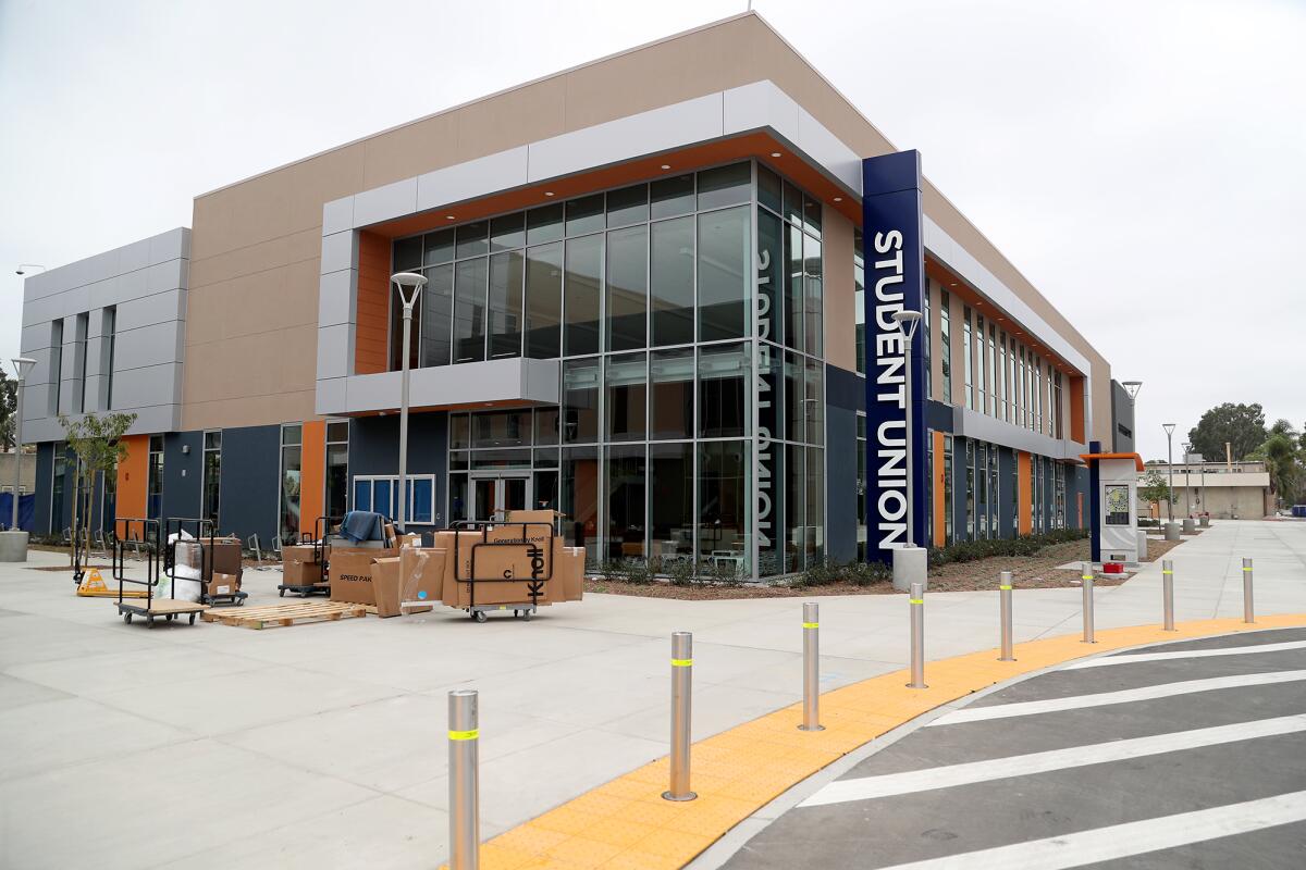 The new Student Union building at Orange Coast College in Costa Mesa