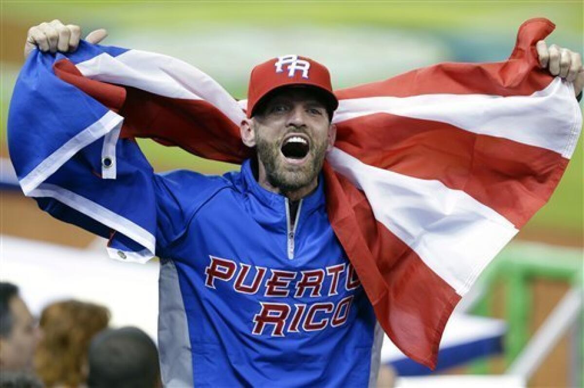 Puerto Rico Road Uniform - World Baseball Classic (WBC) - Chris