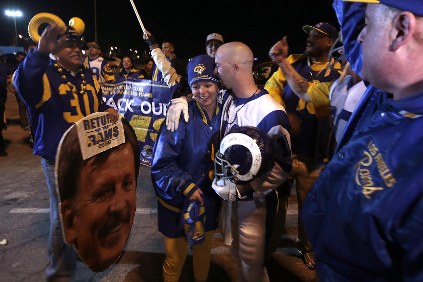 Home At Last: Fans Celebrate The Rams' Return to Los Angeles