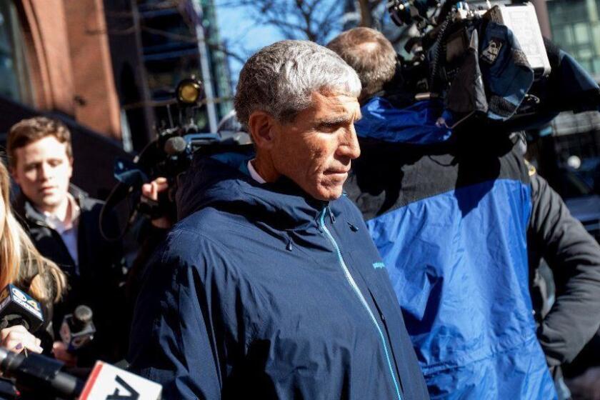 BOSTON, MA - MARCH 12: William "Rick" Singer leaves Boston Federal Court after being charged with racketeering conspiracy, money laundering conspiracy, conspiracy to defraud the United States, and obstruction of justice on March 12, 2019 in Boston, Massachusetts. Singer is among several charged in alleged college admissions scam. (Photo by Scott Eisen/Getty Images) ** OUTS - ELSENT, FPG, CM - OUTS * NM, PH, VA if sourced by CT, LA or MoD **