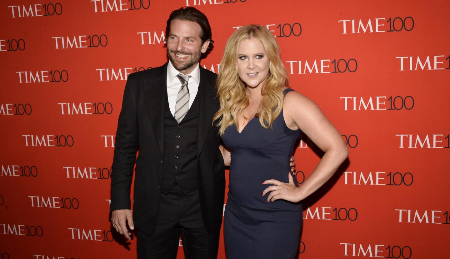 Actor Bradley Cooper and comedian Amy Schumer are among Time magazine's 100 most influential people of 2015.