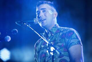 Sufjan Stevens performs Planetarium at Hollywood Forever Cemetery on Thursday, July 20, 2017, in Los Angeles, CA. (Photo by Colin Young-Wolff/Invision/AP)