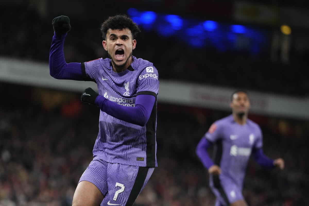 Arsenal's struggles continue in 2-0 loss to Liverpool in FA Cup. De Bruyne back for City in 5-0 win - The San Diego Union-Tribune