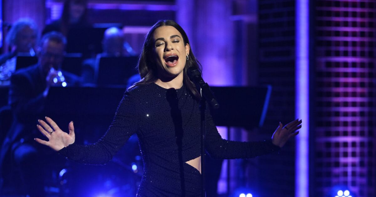 Recovered from COVID-19, Lea Michele performs ‘Funny Girl’ song on ‘The Tonight Show’