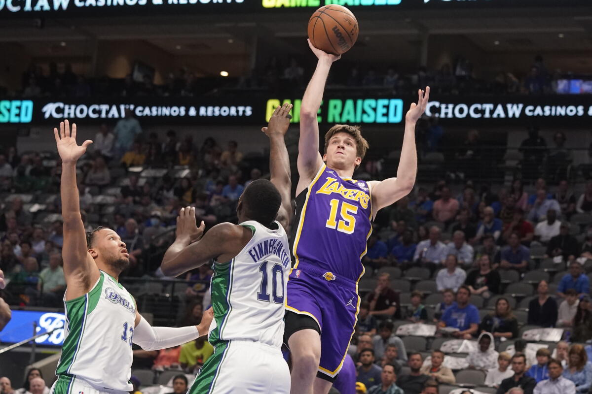 Austin Reeves Stats Lakers report card: Austin Reaves - Los Angeles Times