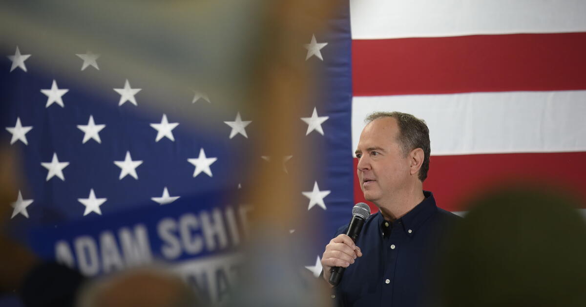 Schiff Pazartesi günü Kaliforniya'nın bir sonraki ABD senatörü olarak yemin edecek