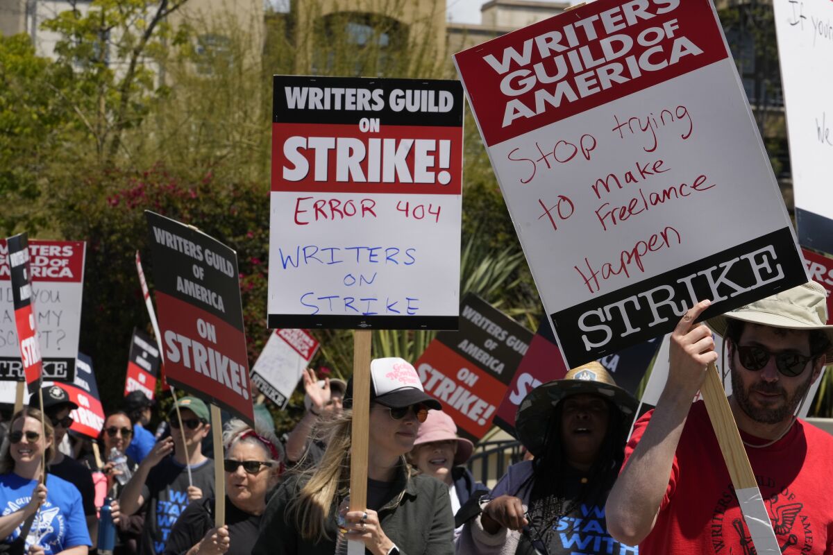 What do striking Hollywood writers want? A look at demands The San Diego UnionTribune