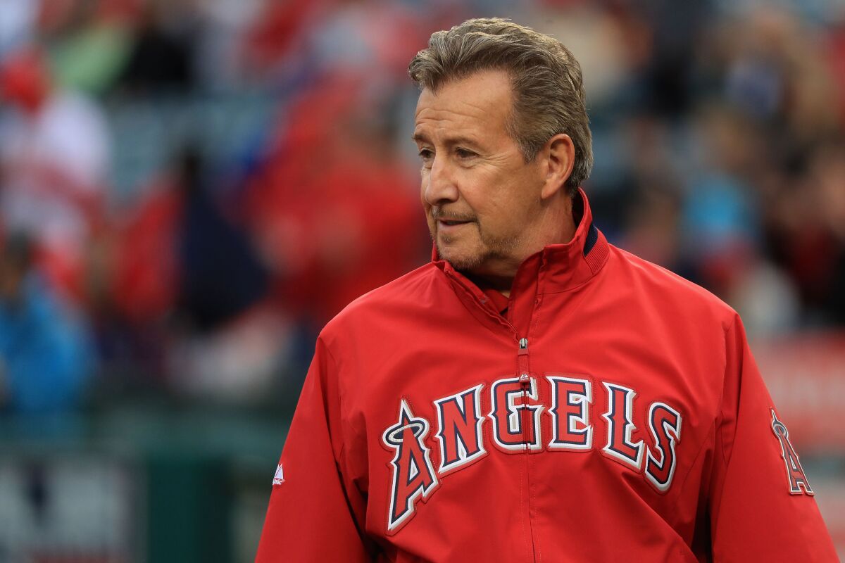 Angels owner Arte Moreno attends a game.