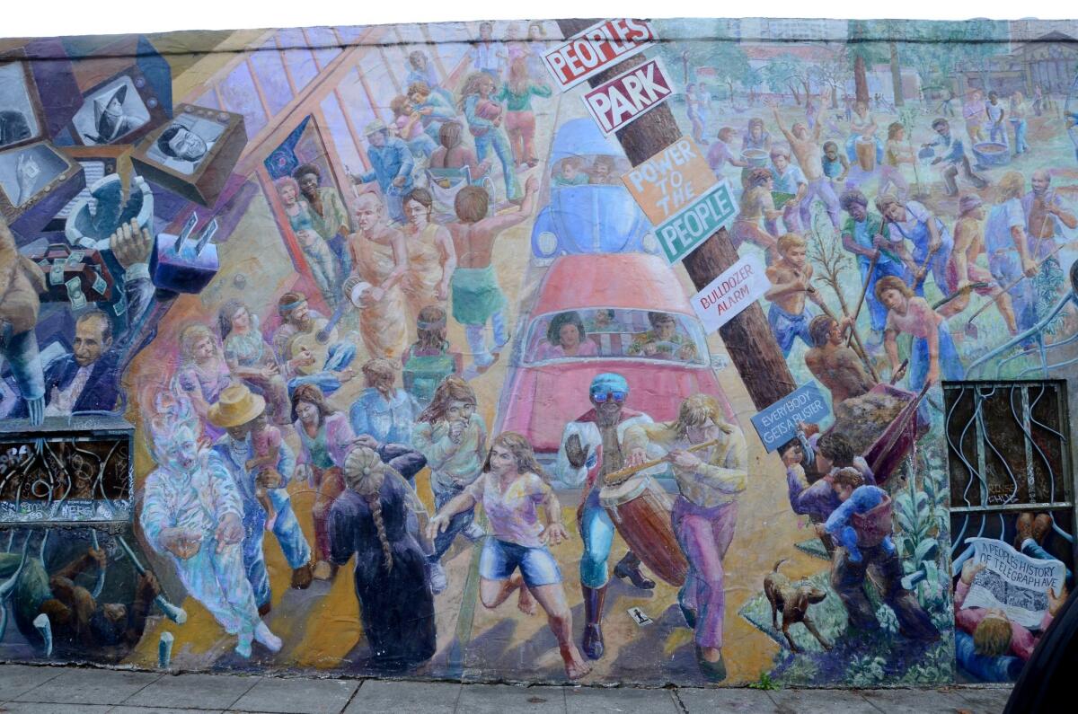 The mural at Telegraph and Haste