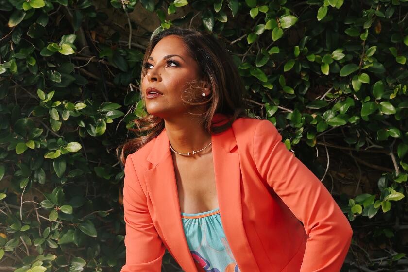 Los Angeles, CA - April 25: Actor-turned-director Salli Richardson-Whitfield poses for a portrait at home on Monday, April 25, 2022 in Los Angeles, CA. She has worked on the hit HBO series, "The Gilded Age," and "Winning Time.". (Dania Maxwell / Los Angeles Times)