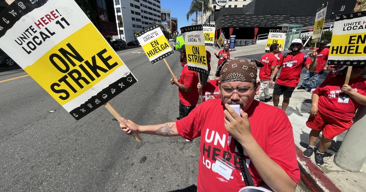 Striking hotel workers reach contract agreements with 5 more hotels in months-long fight