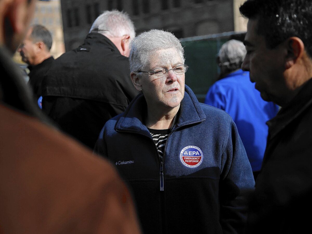 "The health of our rivers, lakes, bays and coastal waters depends on the smaller interconnected streams and wetlands that feed them," said EPA Administrator Gina McCarthy, pictured in November, of a newly proposed rule that clarifies which water sources are protected by the Clean Water Act.