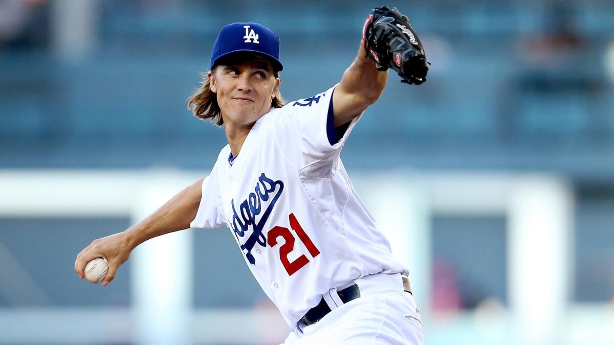 Dodgers starting pitcher Zack Greinke will start for the National League in Tuesday's MLB All-Star Game at Great American Ball Park in Cincinnati.
