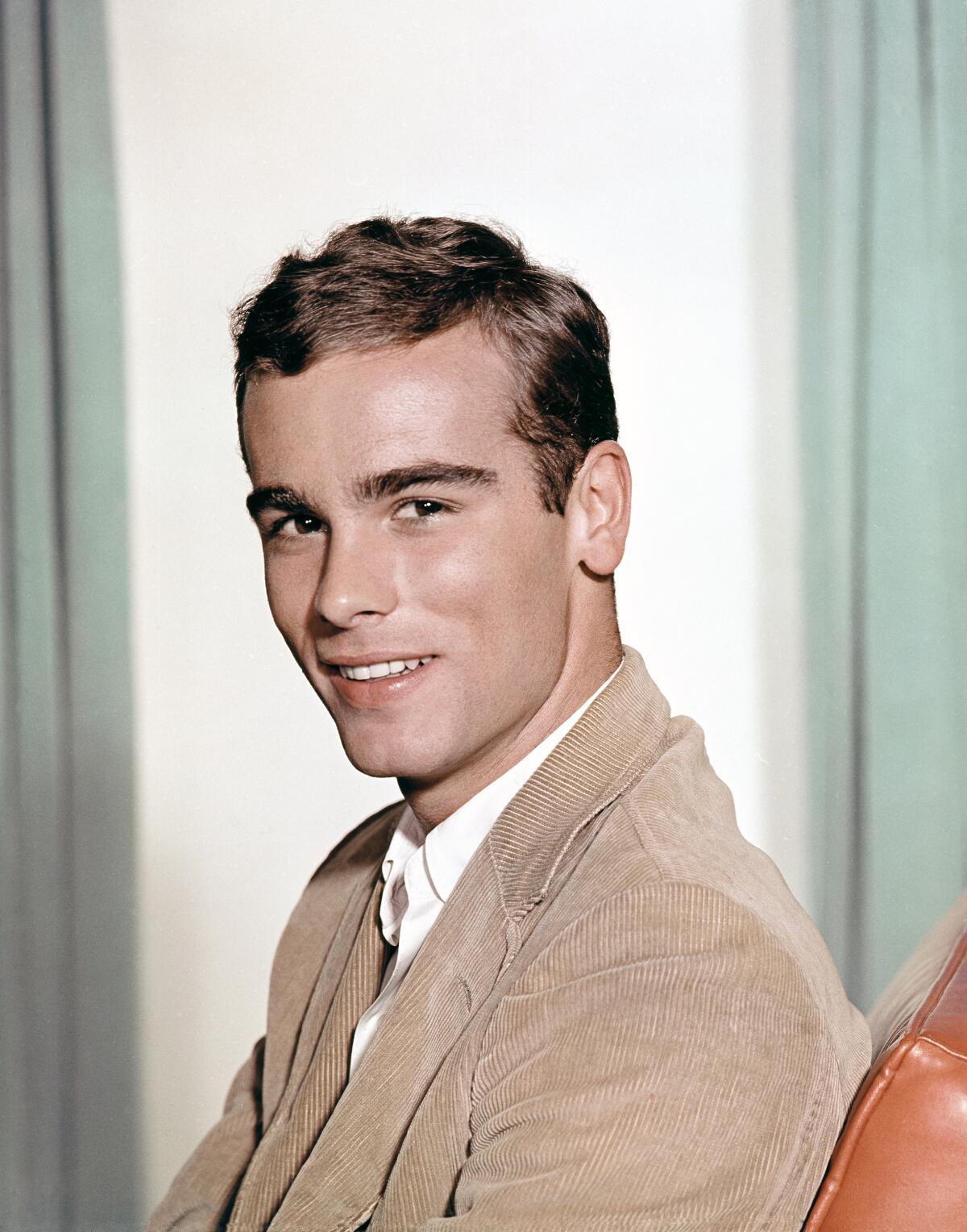 A handsome, clean-cut Dean Stockwell, in the 1950s.