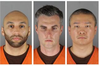 FILE - This combination of photos provided by the Hennepin County Sheriff's Office in Minnesota on June 3, 2020, shows, from left, former Minneapolis police officers J. Alexander Kueng, Thomas Lane and Tou Thao. The former policer officers have been convicted of violating George Floyd’s civil rights when Officer Derek Chauvin pressed his knee into Floyd’s neck for 9 1/2 minutes as the 46-year-old Black man was handcuffed and facedown on the street on May 25, 2020. (Hennepin County Sheriff's Office via AP, File)