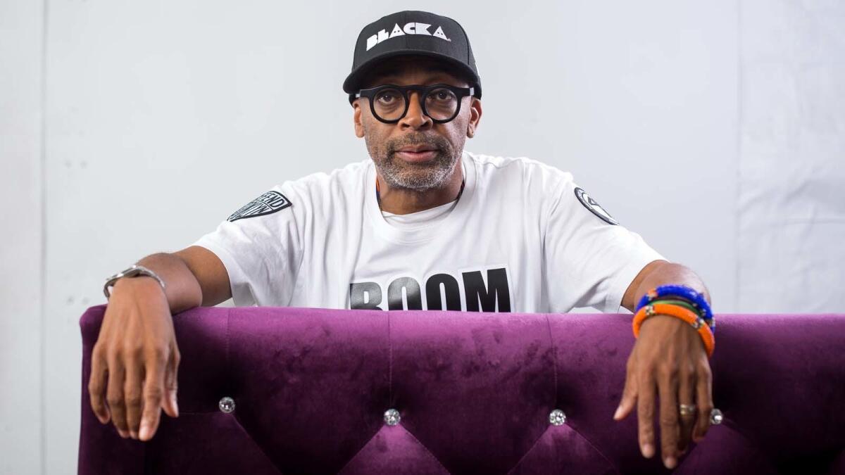 "BlacKkKlansman" director Spike Lee.