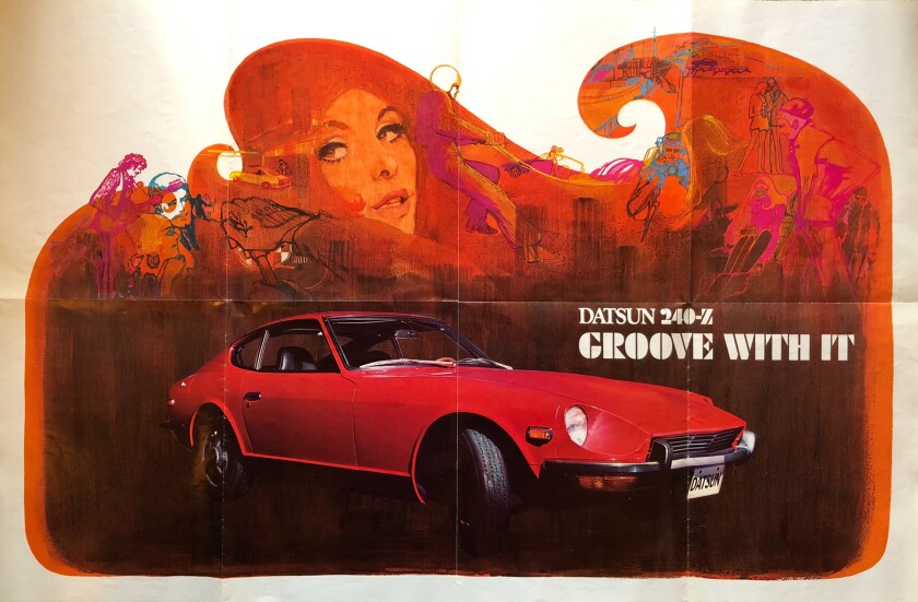 Datsun 240Z poster