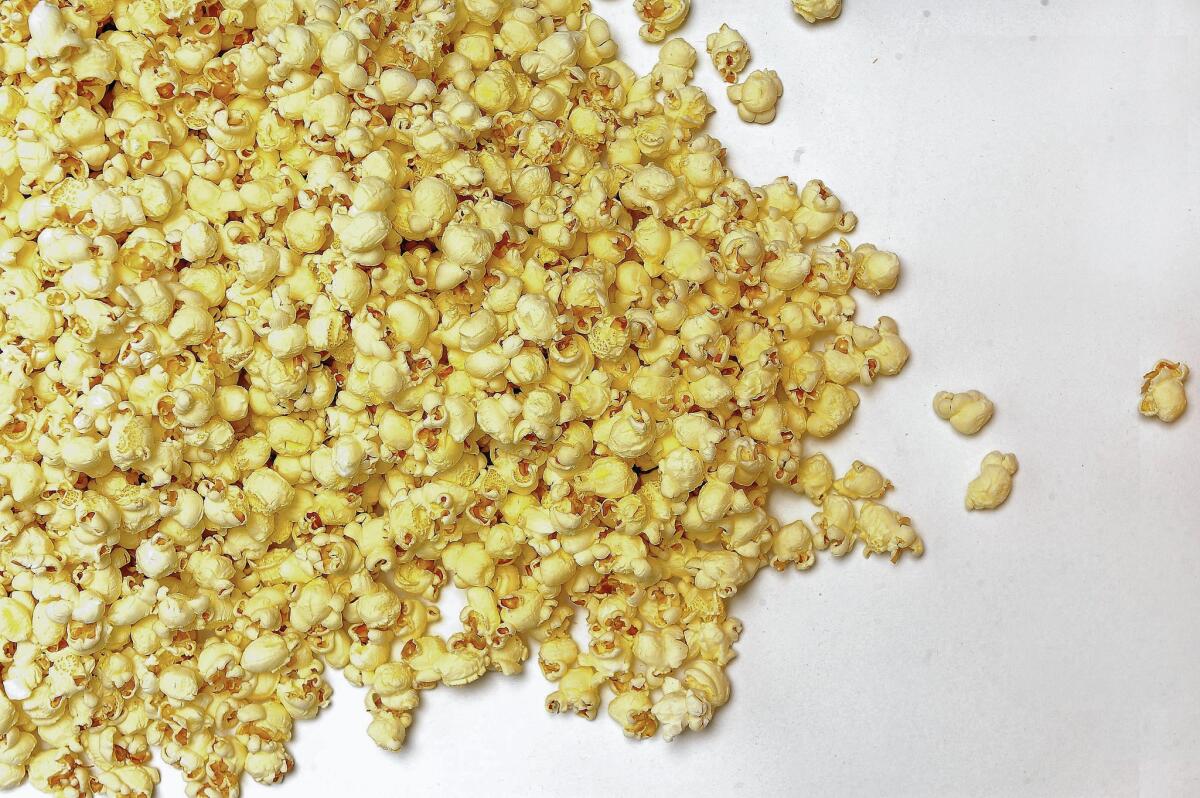 Popcorn sales are climbing, and the trend toward bags of pre-popped corn has come with an increase in flavor combinations too.