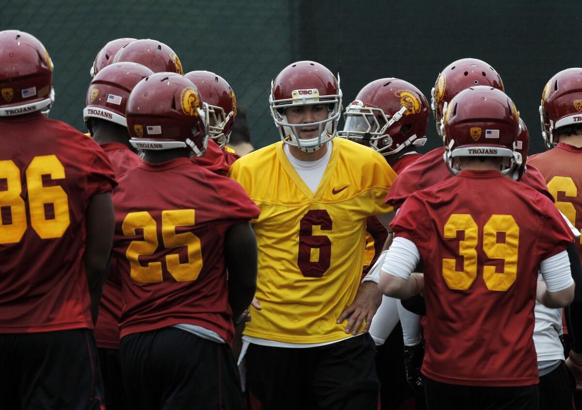 Will USC quarterback Cody Kessler stand out in his training camp duel with Max Wittek?