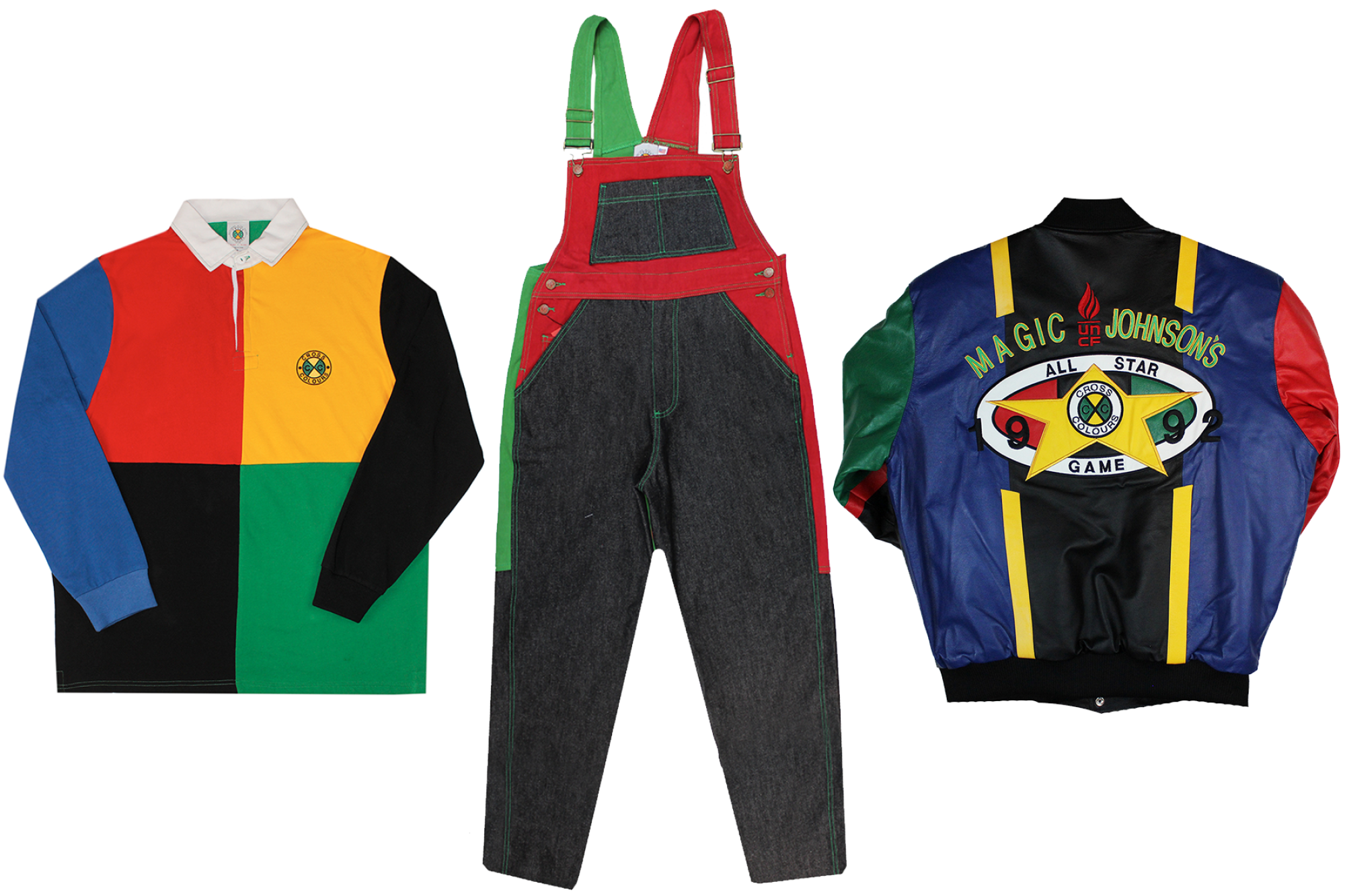 Cross Colours collaboration with Sony Pictures Consumer Products in honor of "Boyz N The Hood."