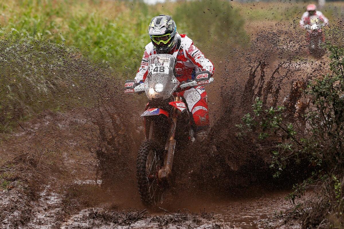 American motorcyclist Ricky Brabec, one of five U.S. riders making their debut in the 2016 Dakar Rally, finished near the top of the pack at the end of the 14-day South American off-road race.