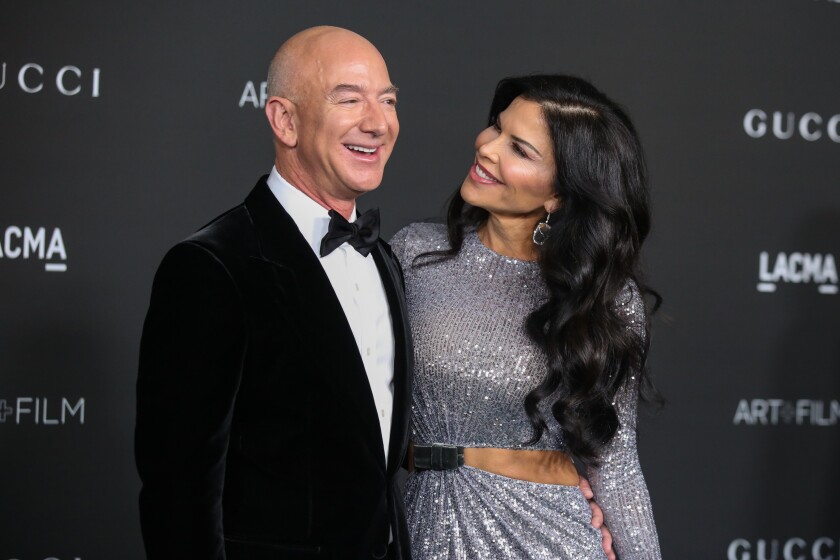 Jeff Bezos et Lauren Sanchez assistent au 10e Gala LACMA Art+Film.