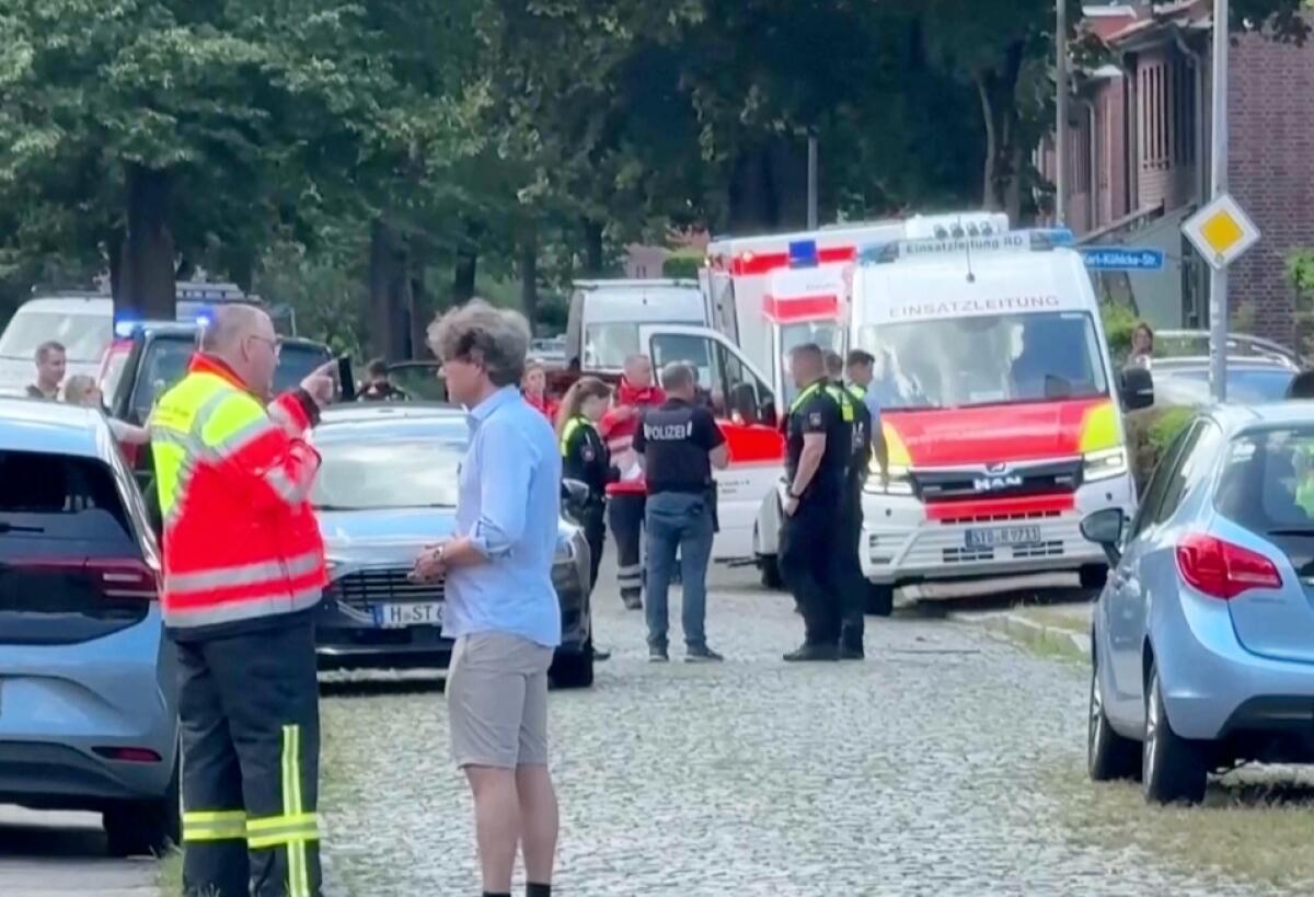 Shooting in northern Germany leaves 6 people dead; suspect arrested - Los Angeles Times