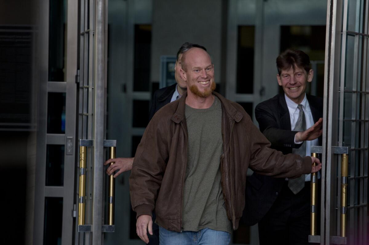 Convicted eco-terrorist Eric McDavid, 37, walked out of the Federal Courthouse in Sacramento last week after a plea deal that grew out of the federal government's failure to turn over key documents that could have bolstered his claim of entrapment.