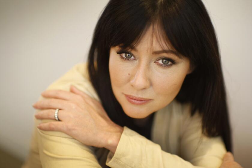 Actress Shannen Doherty, shown in 2012, has been fighting breast cancer since early 2015.