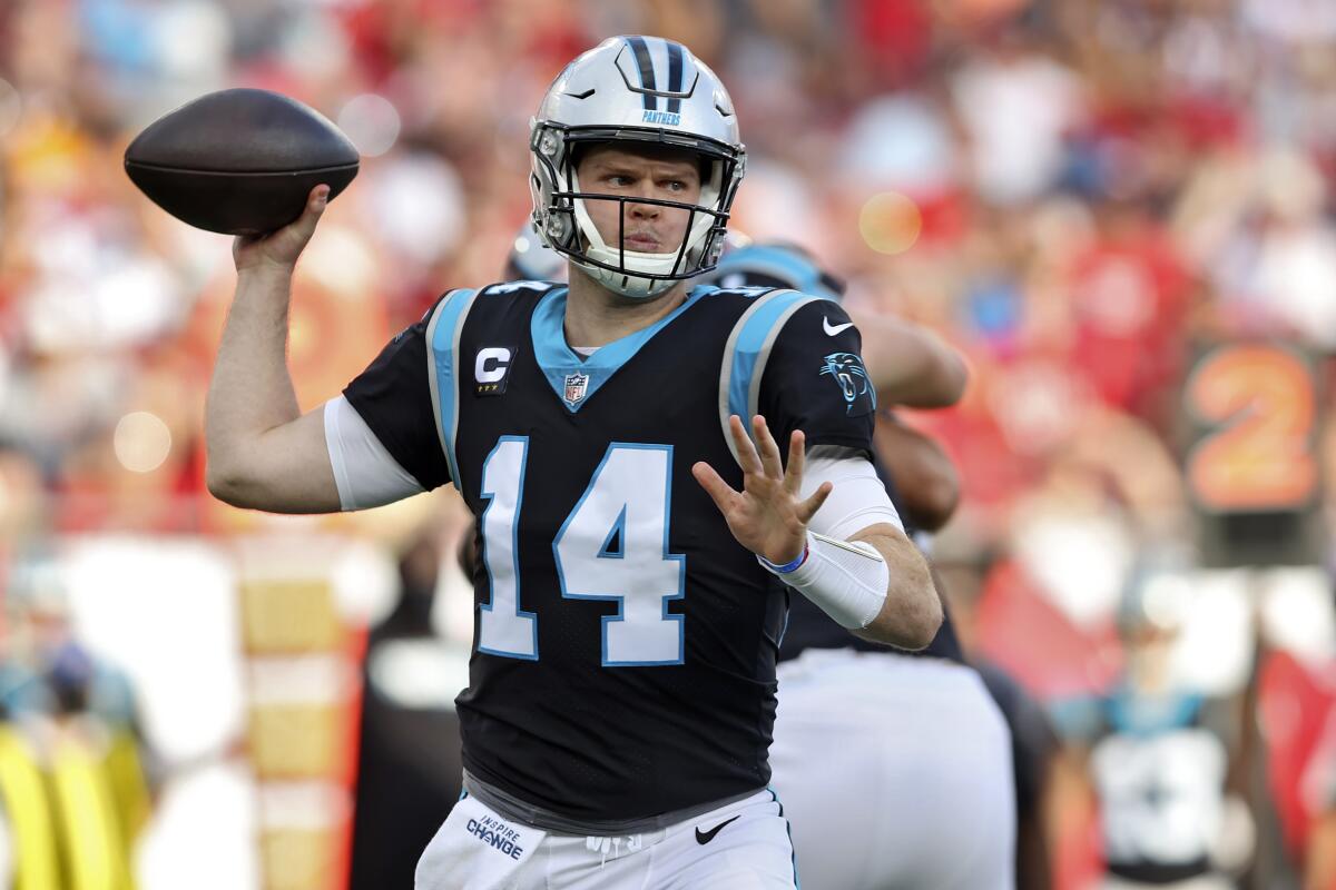 Panthers enter draft still searching for a franchise QB - The San