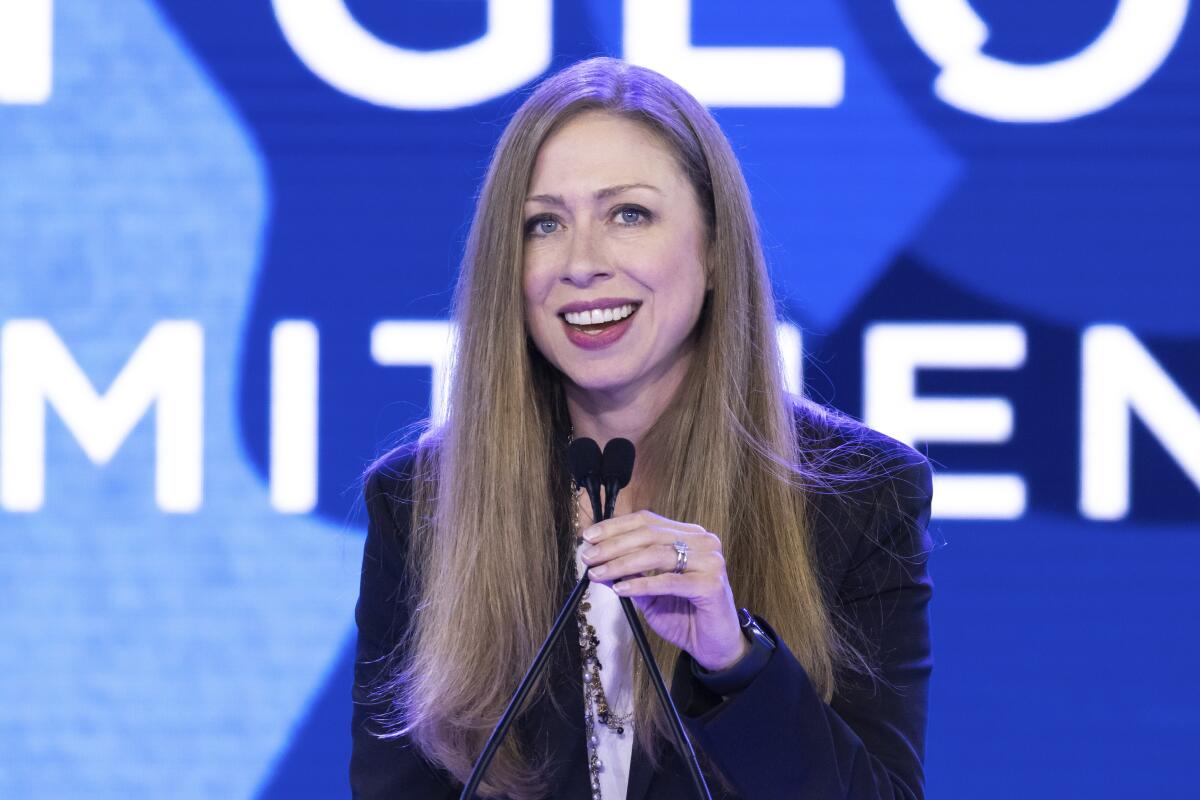 Chelsea Clinton hopes new donations and ideas can help women and girls