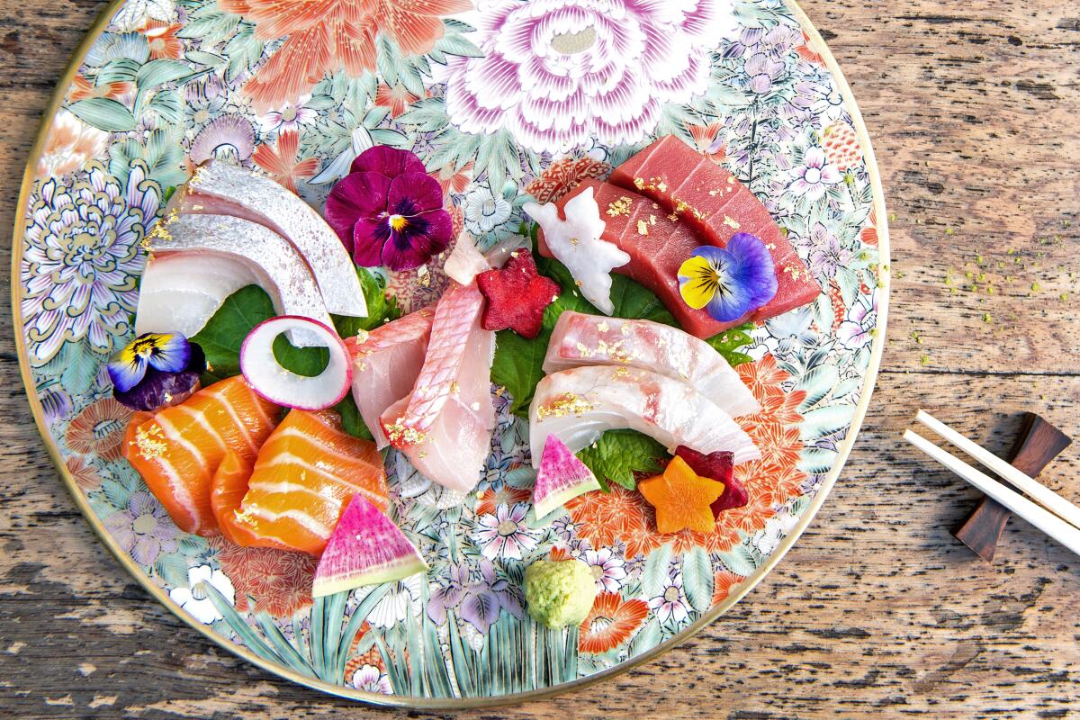 Sashimi from Chateau Hanare