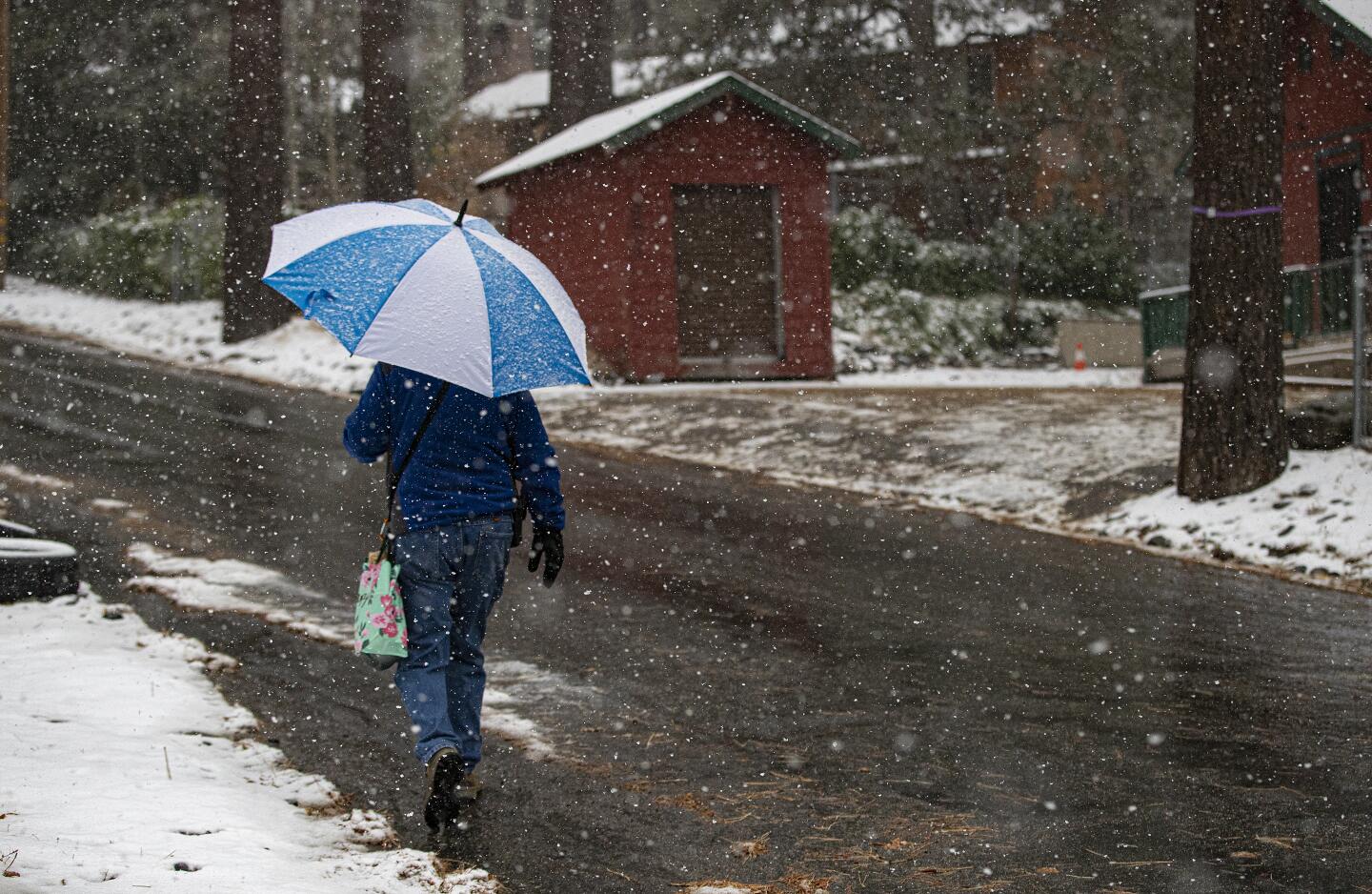 First storm of the season rolls through Southland