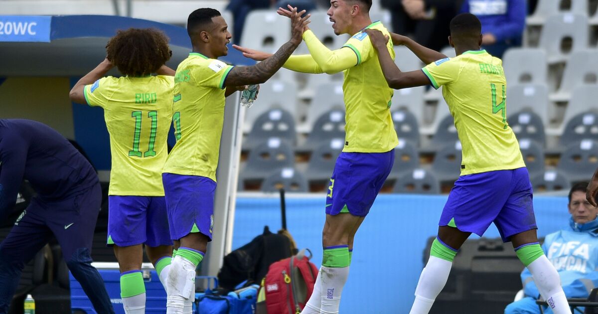 Le Brésil est en tête du groupe D à la Coupe du monde des moins de 20 ans ;  L’Italie et le Nigeria progressent également