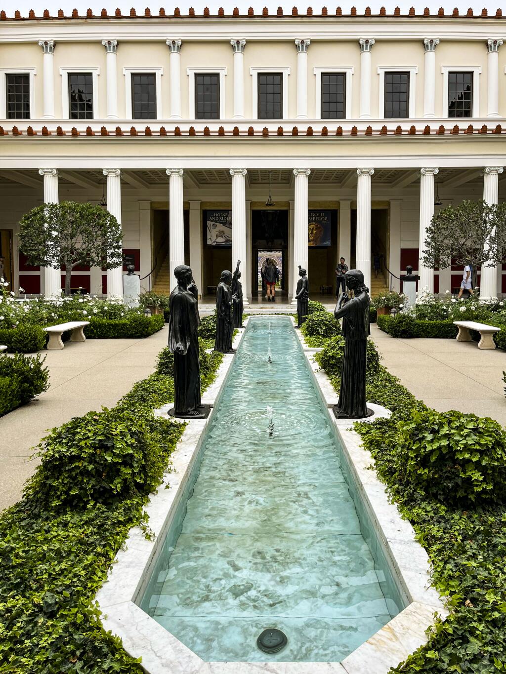 How the Getty Villa saved itself from the Palisades fire - Los Angeles ...