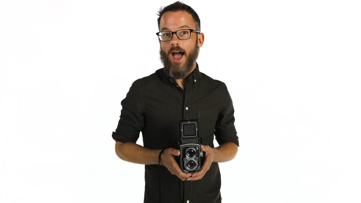 Kevin Linde is the adult programs manager at the Museum of Photographic Arts in Balboa Park.