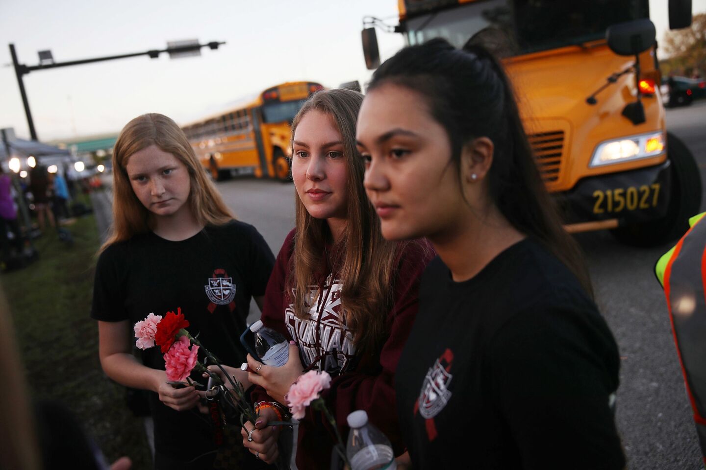 Students return to Marjory Stoneman Douglas High School