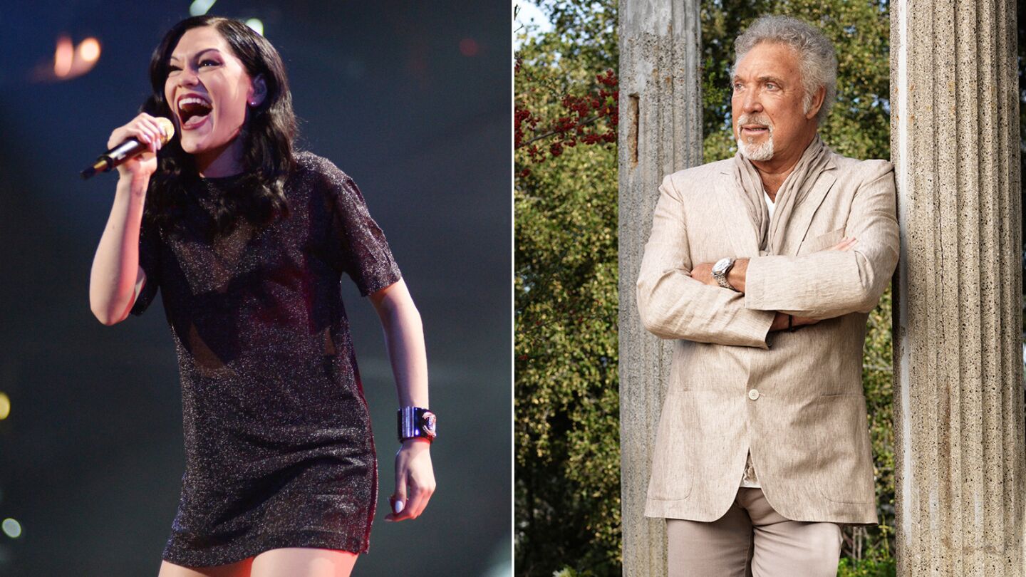 Jessie J earned her first Grammy nomination this year for the pop single "Bang Bang." Tom Jones won the new-artist Grammy in 1966.