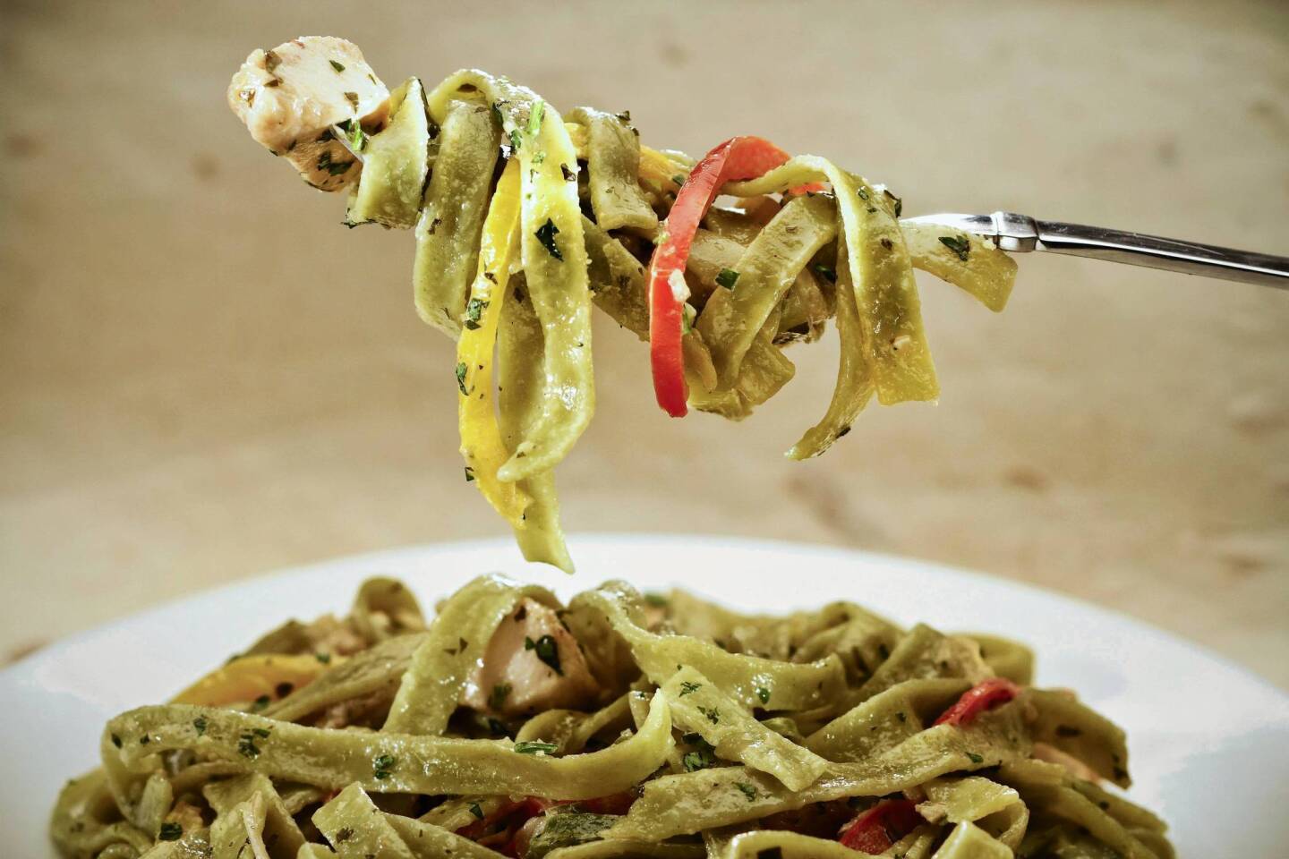 California Pizza Kitchen's chicken tequila fettuccine