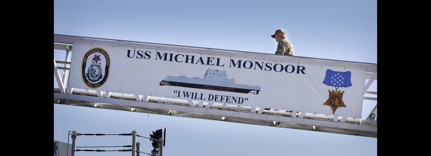 The future USS Michael Monsoor