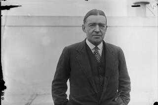 FILE - Sir Ernest Shackleton, a noted explorer and writer, is shown as he arrived in New York on the Aquitania, on a hurried business trip to Canada, Jan. 30, 1921. The wreck of the last ship belonging to the famed explorer of Antarctica has been found off the coast of Canada by an international team led by the Royal Canadian Geographical Society. The Quest was found using sonar scans on Sunday evening, June 9, 2024, sitting on its keel under 390 meters of churning, frigid water. (AP Photo, File)