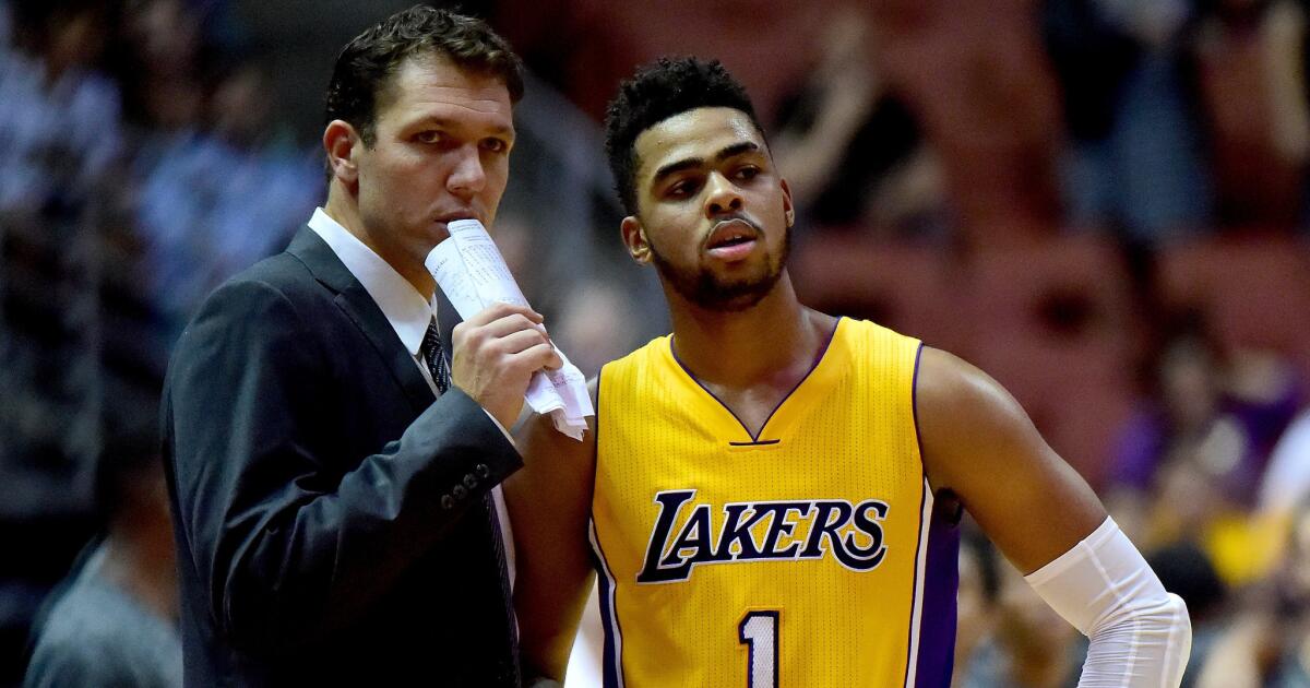 Lakers Injury Report: D'Angelo Russell (hip) questionable vs