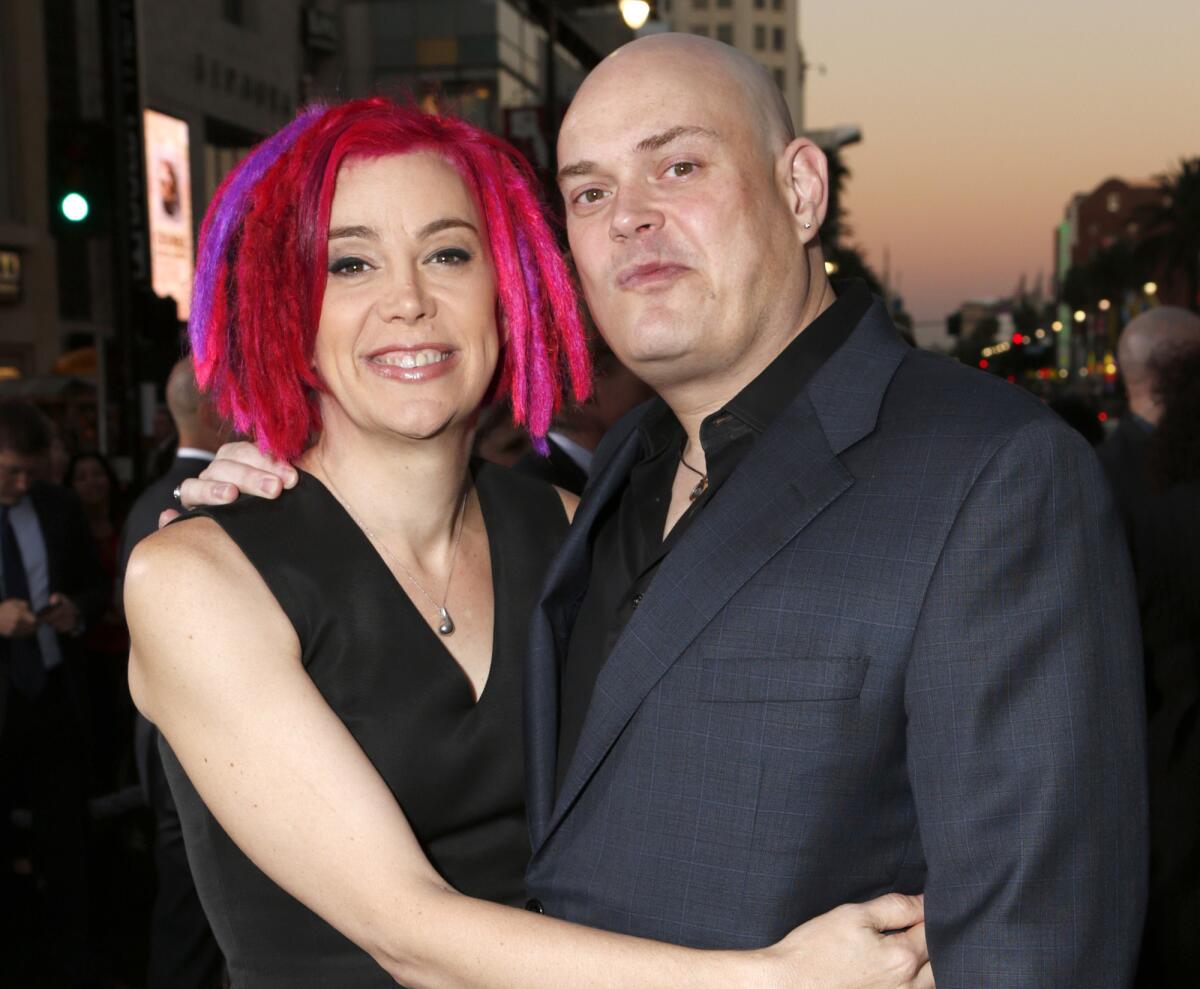 Co-directors Lana Wachowski and Andy Wachowski at the Los Angeles premiere of "Cloud Atlas" on Oct. 24, 2012. Four years after “Matrix” filmmaker Lana Wachowski revealed that she was transgender, her sibling and filmmaking partner formerly known as Andy Wachowski has come out as transgender too. Her name, according to a statement issued to the Windy City Times, is Lilly.