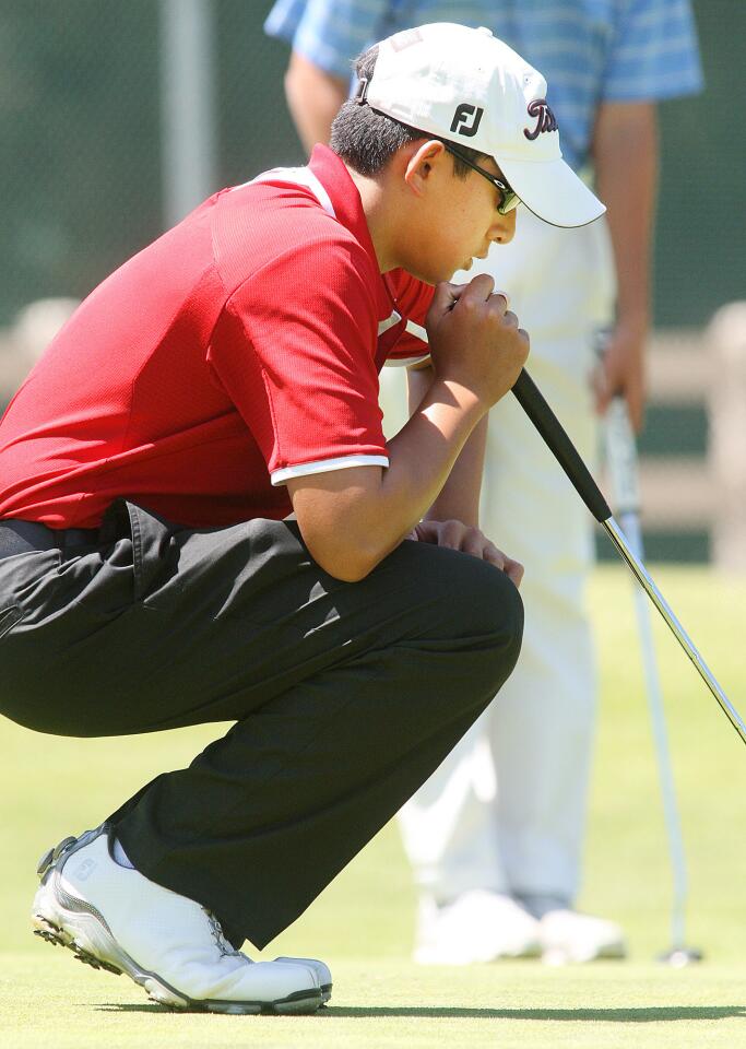 Photo Gallery: Pacific League boys golf at Harding Golf Course