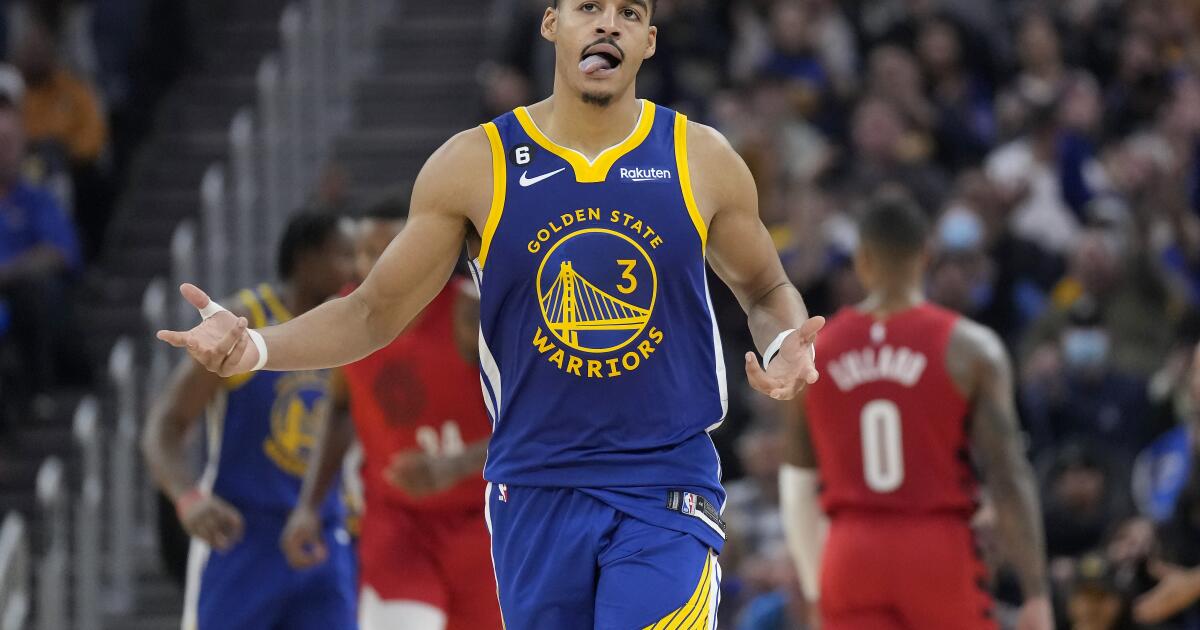 Poole scores 41, Warriors beat Blazers for 4th straight victory