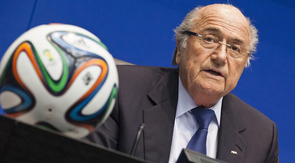 Joseph Blatter.