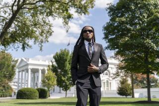 Quavo poses for a portrait at the White House in Washington, Wednesday, Sept. 20, 2023. (AP Photo/Stephanie Scarbrough)