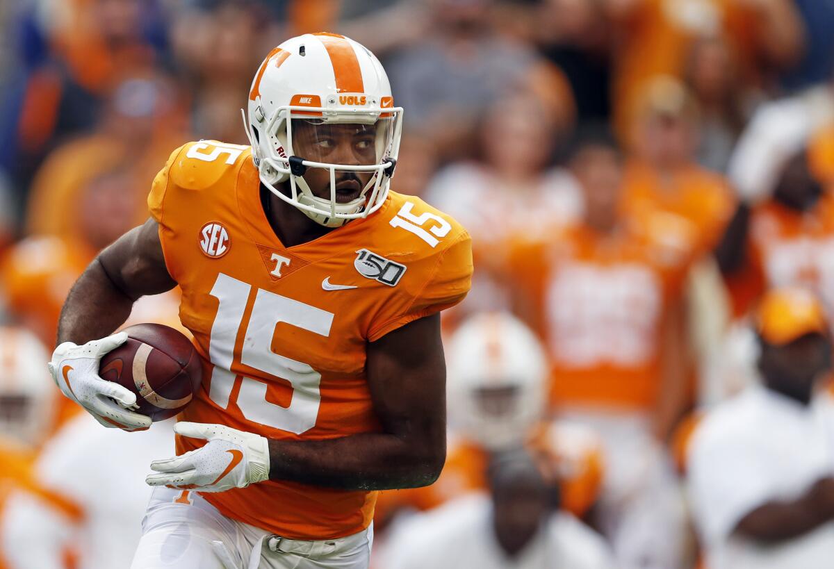 Tennessee WR Jauan Jennings making most of second chance - The San