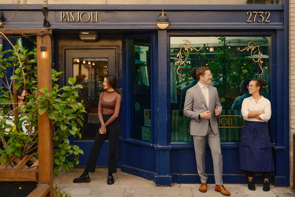Pasjoli restaurant in Santa Monica.